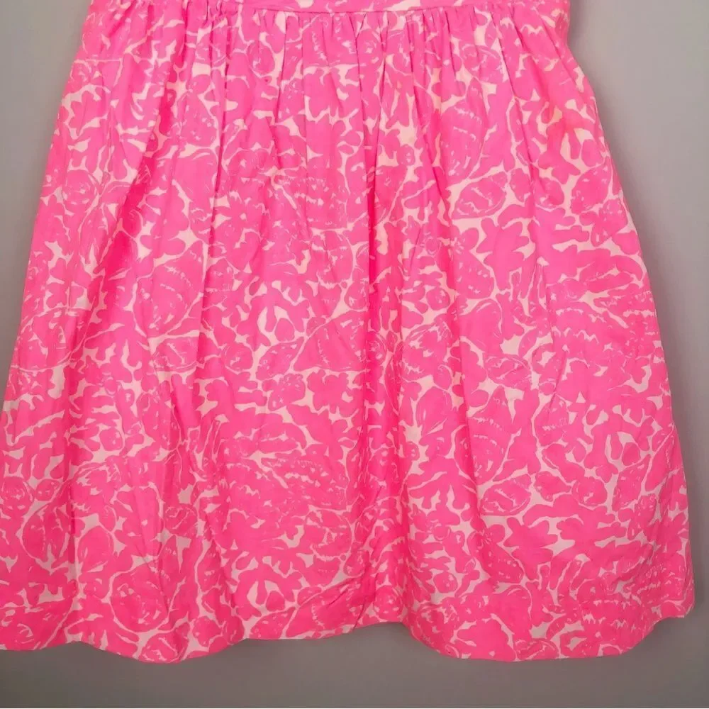 LILLY PULITZER | Chandie Cosmic Pink Strapless Fit & Flare Dress Women’s Size S - Picture 5 of 11